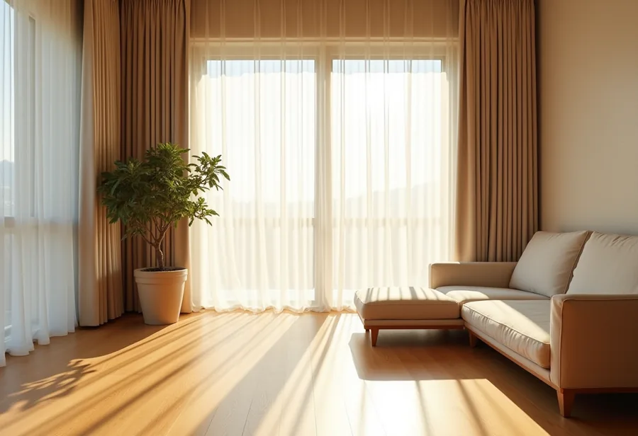 Dream interior sample — sunlit Japandi room